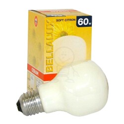 Pastellux 60W żółty Osram E27 230V soft citron