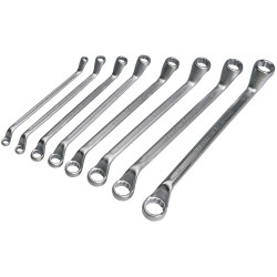 Elora 05567 8 Piece Deep Crank Metric Ring Spanner Set