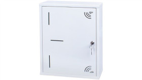 Szafka Multimedialna Lokalowa 340X420x90mm Biała Natynkowa