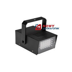 Stroboskop LED - biały 24 diody zasil. bat.: 4xAA VELLEMAN