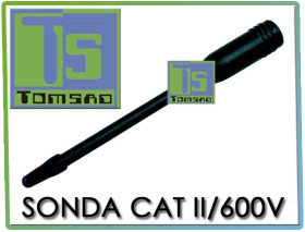Measuring PROBE CATII/600V - black