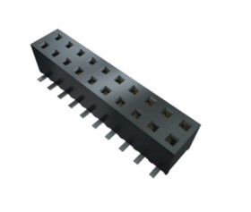 Samtec Gniazdo PCB MMS 10 -pinowe 1-rzędowe raster: 2 mm Otwór przelotowy Zacisk tygrysi (C-zacisk) Lutowie Prosty