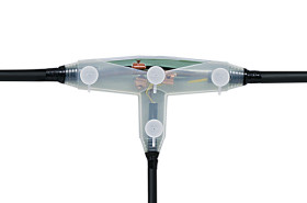 Mufa kablowa, zastosowanie: Kable EPR i użyteczności publicznej, kabel: 3 x 1.5mm², łącznik: Rozgałęzienie, materiał: