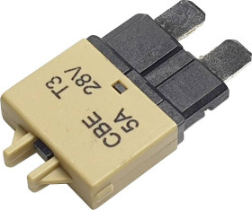 Wyłącznik instalacyjny nożowy Hansor Circuit Breaker Standard, type 3, Manual Reset, 5A CBE3 Series 5A, 12 V - 32 V, 5 A