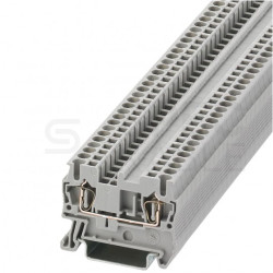 Złączka szynowa przelotowa 1-torowa ST 2,5mm2 24A szara Phoenix Contact