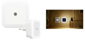 LAMPKA LED DO KONTAKTU KWADRATOWA BIAŁA