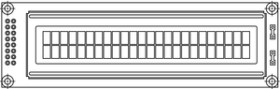 LCD-024N002A 24 x 2 Character LCD