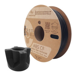 Filament do drukarki 3D ABS-CF Ø 2.85mm 500g Czarny NANOVIA