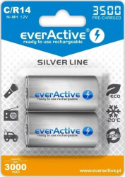 Akumulator Ni-MH R14 C 3500mAh 1,2V R2U Silver Line (2szt.)