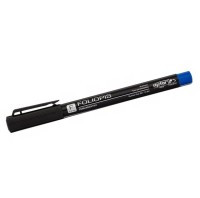 UM193.51 Pisak wodoodporny (foliopis) RYSTOR gr. 0.6mm - niebieski
