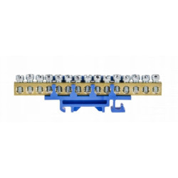 Listwa zaciskowa LZ-15 15x16mm niebieska ENE-00548 Incobex-Elplast