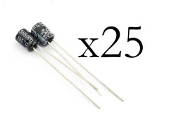 Opencircuit 0.1uF 50V Capacitors electrolytic - 25 pcs