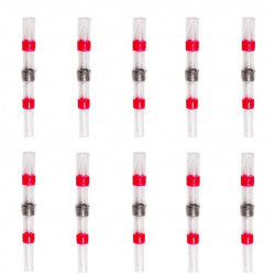 Szybkozłączka termokurczliwa z cyną lutowniczą TTN-15 0,5-1mm2 do łączenia kabli i przewodów 10szt