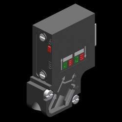 SIMATIC DP, Wtyczka Profibus 35Â°, bez przyÅÄcza PG FC - 6ES7972-0BA61-0XA0