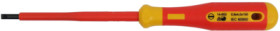 VDE screwdriver, 4 mm, slotted, BL 100 mm, L 200 mm, 14-653 VDE