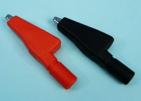 KROKODYLEK CR-02SET GN.RED/BLACK (2szt)