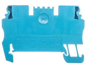 Złączka szynowa 2-przewodowa 1,5mm2 niebieska Ex ZDU 1.5 BL 1775490000 /opak.=100/