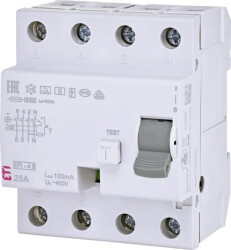 Wyłącznik różnicowoprądowy - selektywny EFI-4 A S 25/0.1 002063752