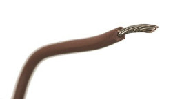 Przewód jednożyłowy linkowy 1.32 mm² Brązowy Alpha Wire PVC 16 AWG 300 V dł. 305m 26/0,25 mm +105°C Lista UL