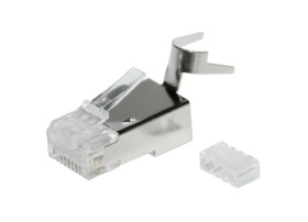 Konektor RJ45 CAT6A STP 8p8c ekranowany na drut KRJS45/6ASLD