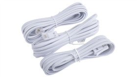 Przedłużacz Kabla Telefonicznego, Dł. 3M, Rj11 / Bt431a, Rs Pro 495-0404 /3Szt./