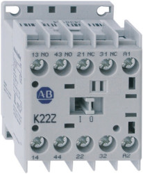 Stycznik 230 V ac Allen Bradley styki: 4 10 A 3NO + 1NC Śruba 700-K31Z-KF