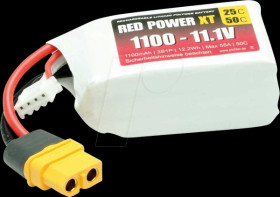 Li-Po battery, 11.1 V, 1100 mAh