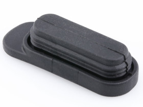 Adapter złącza Weather Cap Molex do użytku z: Uszczelnione jednorzędowe zespoły gniazd Squba 1,8, Uszczelnione