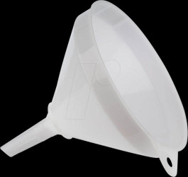 30071 APS funnel, plastic, 22.0 cm