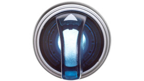 Napęd Przełącznika 2 Położeniowy Niebieski Z Podświetleniem Bez Samopowrotu...