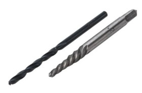 Wykrętarka do śrub, l. elementów: 2, w zestawie: Nr 2, 3.3 mm, Stal