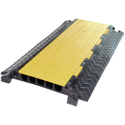Walther Werke 39870050 Cable Bridge Rubber Black/Yellow 5 Channels 800mm