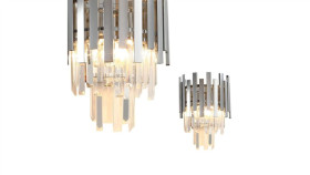 Kinkiet Aspen Chrome 2Xe14 Ml5995 Milagro