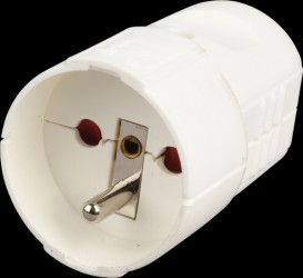 912.273 Coupling, Type E - CEE 7/5, 16 A, white