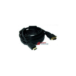 Kabel HDMI - DVI 7.5m złote VITALCO DSKDV24