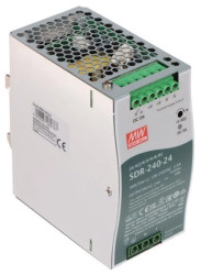 Zasilacz impulsowy 24V DC 10A SDR-240-24