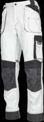 Spodnie robocze ALLROUND LINE biały S STALCO S-42137