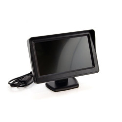 Monitor LCD-TFT 4,3" 12V 16:9 4:3 do kamer cofania TFT01