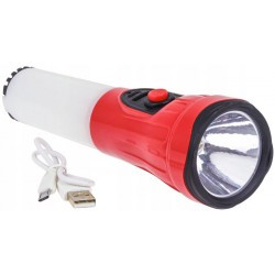 Latarka ładowalna LED z USB Energy Light RF62UL120