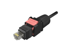Złącze Ethernet Wtyk Złącze RJ45 Układ przeciwsobny Cat5e Amphenol Communications Solutions