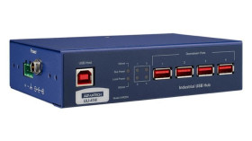 BB-UHR204 ULI-414I Hub USB 2.0, 4-portowy, przemysłowy