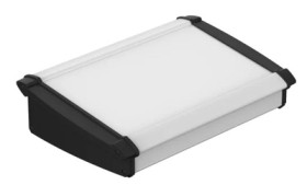 Aluminum enclosure kit, (L x W x H) 105 x 80 x 32 mm, natural, IP40, 97115080.HMT1