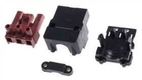 Złącze Wtykowe Do Druku Czarny, Brązowy 3-Żyłowe, Wkręcane, 400 V Montaż Na...