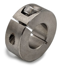 Pierścień osadczy, mocowanie: Śruba zaciskowa, śred. wału: 14mm, Stal nierdzewna 304