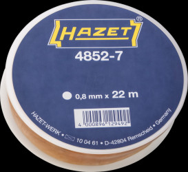4852-7 Cut wire, round, 22 m