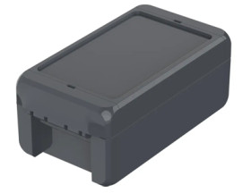 ABS enclosure, (L x W x H) 151 x 80 x 60 mm, graphite gray (RAL 7024), IP66, 96033124