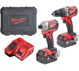 ZESTAW WKRTARKA+ZAKRĘTARKA M18 CBLPP2B-502C 2*5.0AH