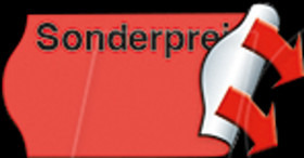 30013410 Price labels, 26x12 mm, permanent, red, 6000 pieces