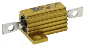 Rezystor do montażu w obudowie 500mΩ 10W ±5% Arcol ±100ppm/°C drutowy Osiowe