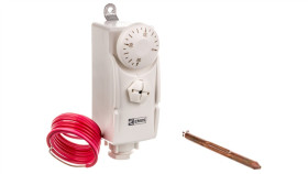 Termostat Ręczny Z Czujnikiem T80f 0-90C 16A 230V Biały P5682